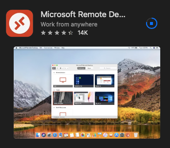 remote desktop workspaces